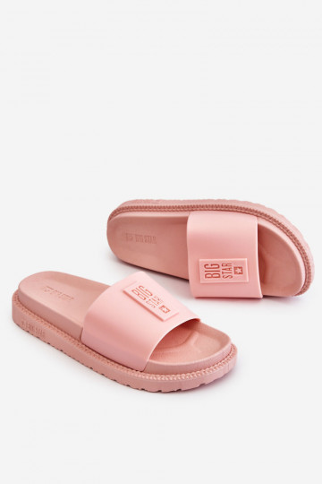 Chaussons Big Star LL274425 Nuance rose clair 2