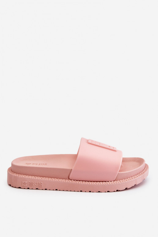 Chaussons Big Star LL274425 Nuance rose clair