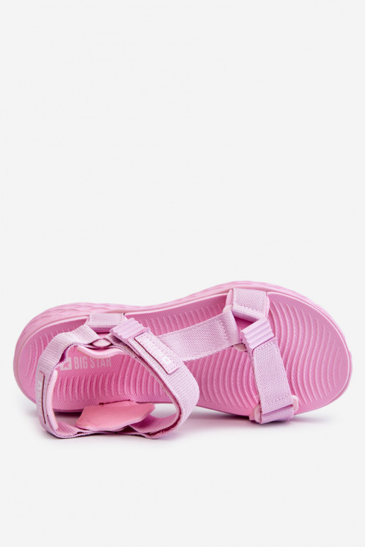Sandales femme Big Star LL274A100 rose