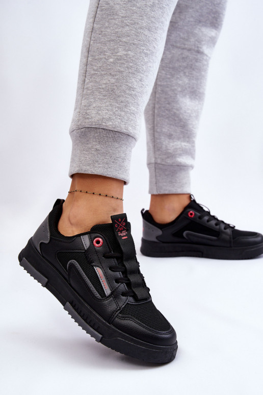 Baskets modèle chaussures Cross Jeans LL2R4012C couleur noir Baskets modèle chaussures Cross Jeans LL2R4012C couleur noir