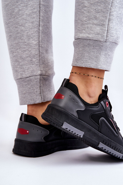 Baskets modèle chaussures Cross Jeans LL2R4012C couleur noir Baskets modèle chaussures Cross Jeans LL2R4012C couleur noir