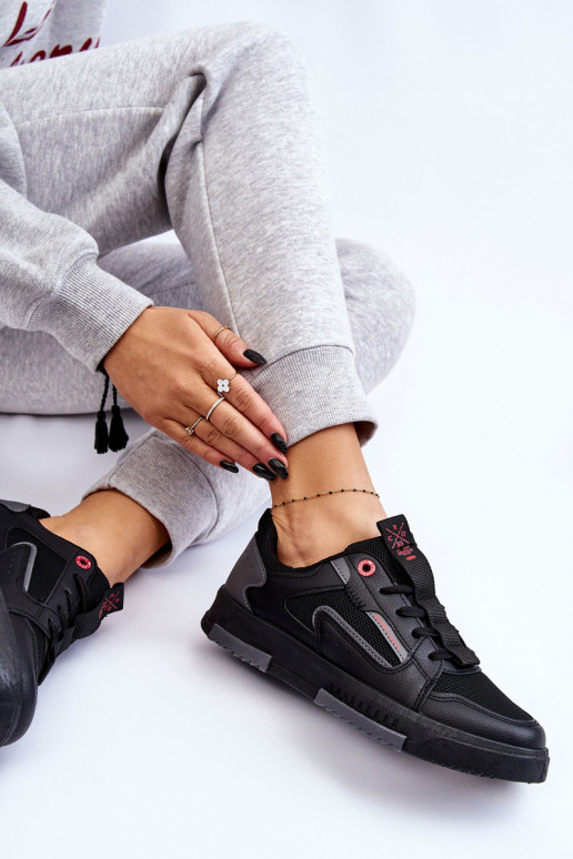 Baskets modèle chaussures Cross Jeans LL2R4012C couleur noir Baskets modèle chaussures Cross Jeans LL2R4012C couleur noir