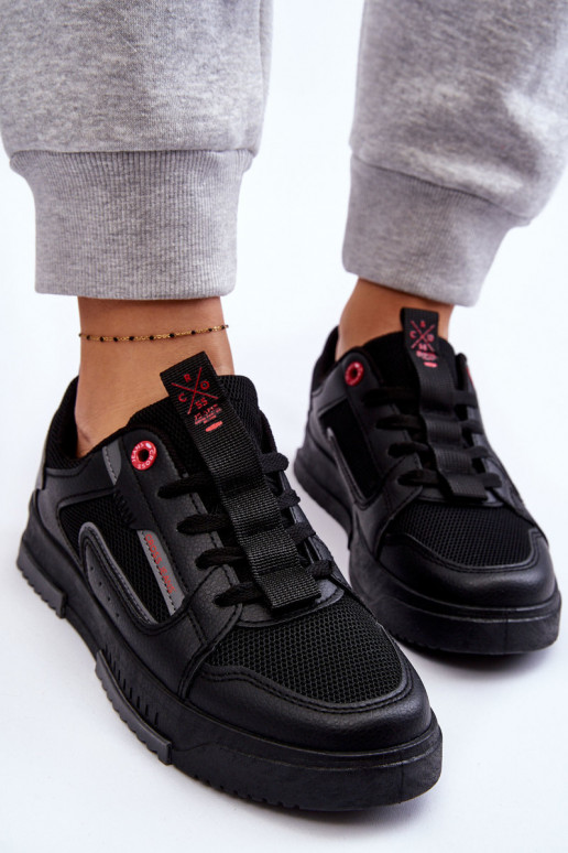 Baskets modèle chaussures Cross Jeans LL2R4012C couleur noir Baskets modèle chaussures Cross Jeans LL2R4012C couleur noir