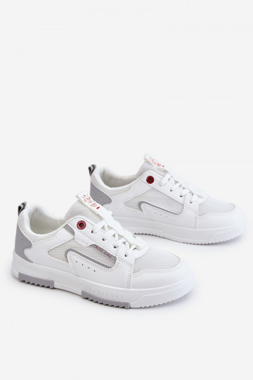 Baskets modèle chaussures Cross Jeans LL2R4011C couleur blanc