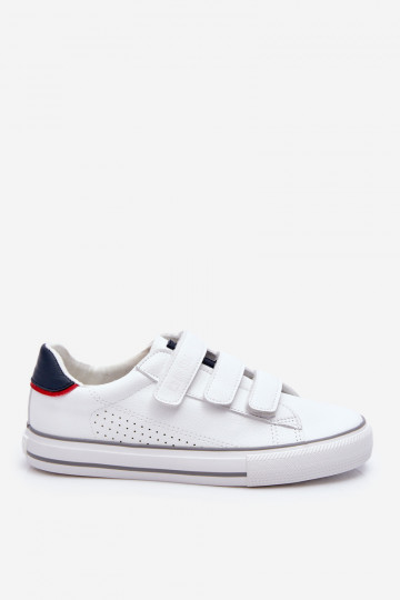 Baskets à attaches adhésives Big Star LL274A207 couleur blanc