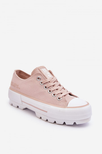 chaussures casual avec plateforme Big Star LL274151 Nude