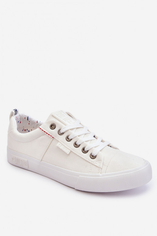 chaussures de loisirs Big Star KK174001 couleur blanche