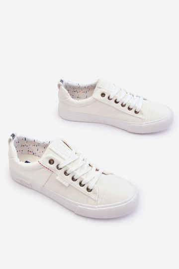 chaussures de loisirs Big Star KK174001 couleur blanche 2