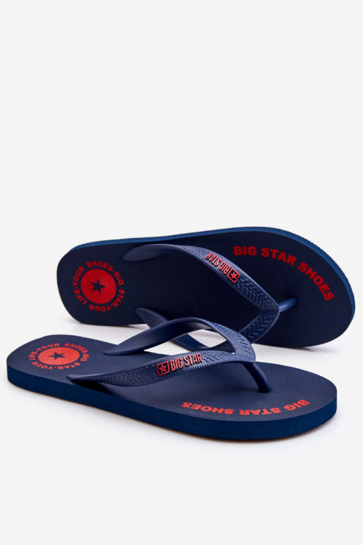 Chaussons Big Star LL174424 bleu foncé
