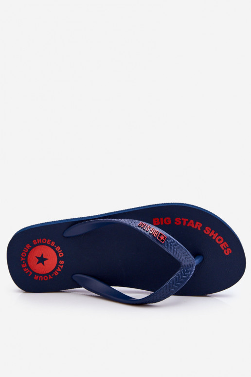 Chaussons Big Star LL174424 bleu foncé