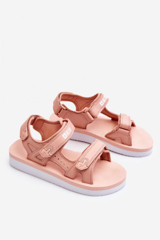 Sandales style sport avec plateforme Big Star LL274788 couleur rose Sandales style sport avec plateforme Big Star LL274788 couleur rose