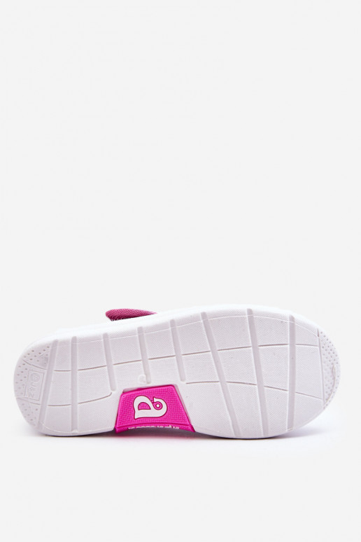 Ballerines enfant à attaches adhésives de couleur bleu-rose Selah Ballerines enfant à attaches adhésives de couleur bleu-rose Selah