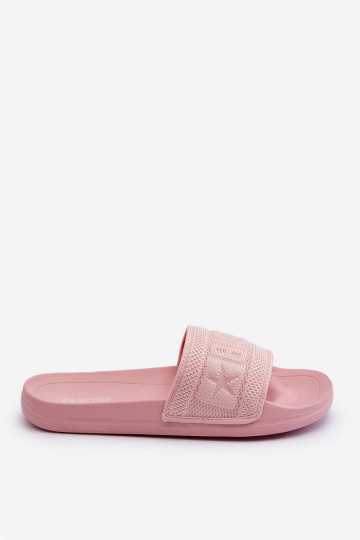 Chaussons mode Big Star LL274A157 Nuance rose clair