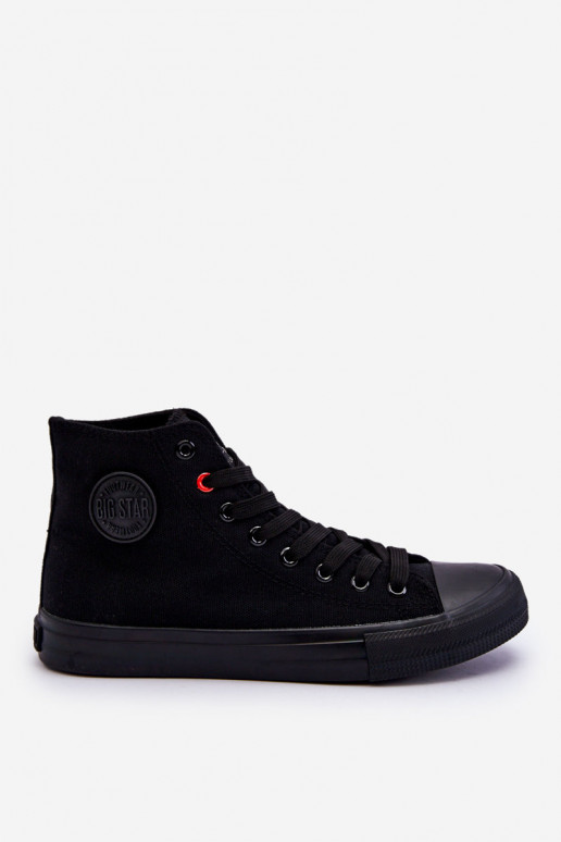 Chaussures de loisirs modèle classique avec semelle Big Star T274033 couleur noire
