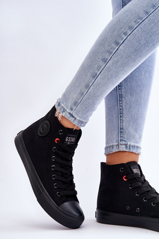 Chaussures de loisirs modèle classique avec semelle Big Star T274033 couleur noire