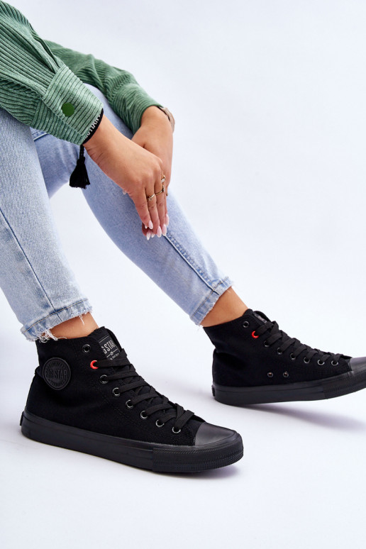 Chaussures de loisirs modèle classique avec semelle Big Star T274033 couleur noire