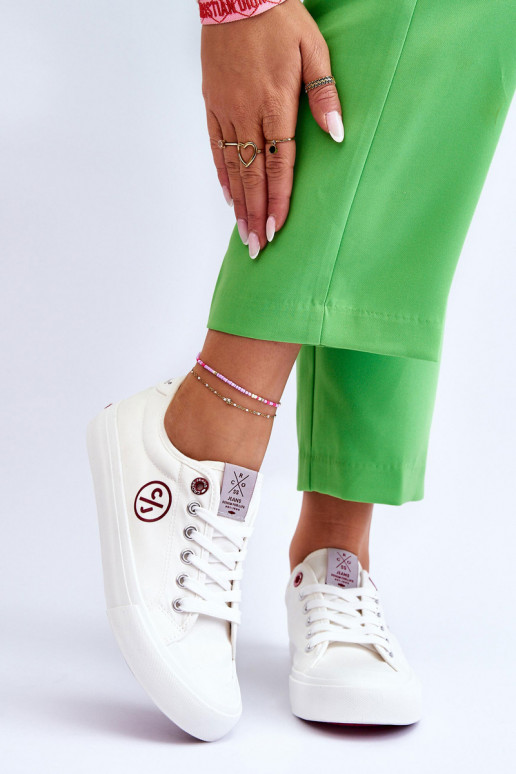 Baskets Cross Jeans LL2R4043 couleur blanc