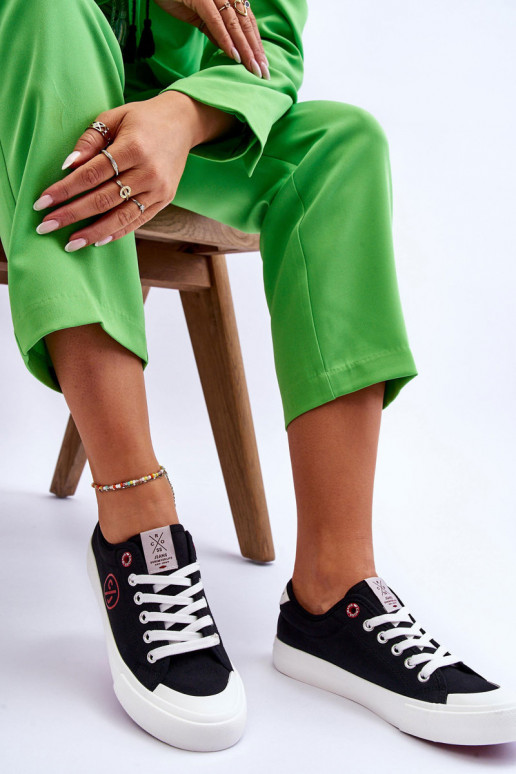 Baskets Cross Jeans LL2R4044 couleur noir