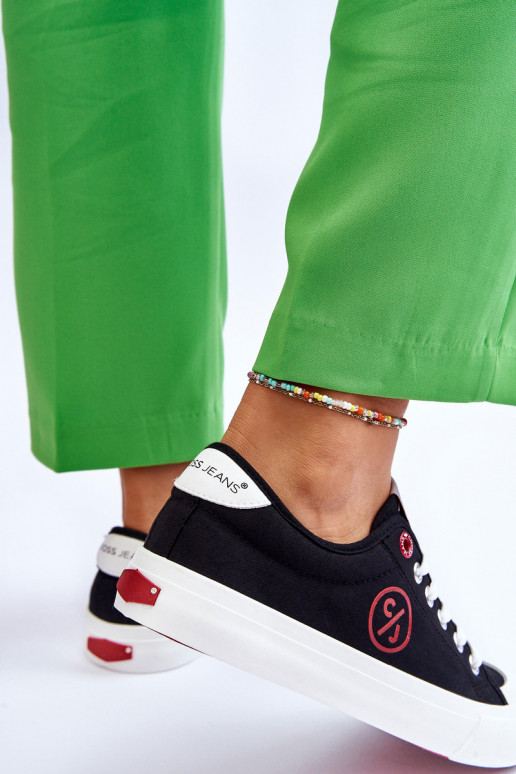 Baskets Cross Jeans LL2R4044 couleur noir