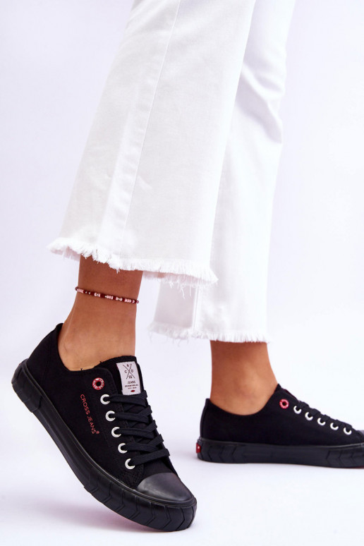 Modèle classique Chaussures femme Cross Jeans LL2R4051 couleur noir Modèle classique Chaussures femme Cross Jeans LL2R4051 couleur noir