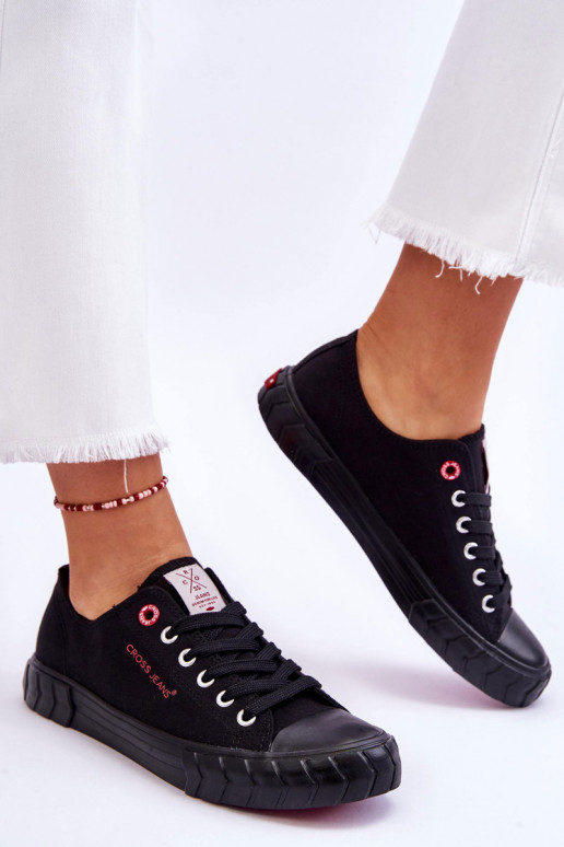 Modèle classique Chaussures femme Cross Jeans LL2R4051 couleur noir Modèle classique Chaussures femme Cross Jeans LL2R4051 couleur noir