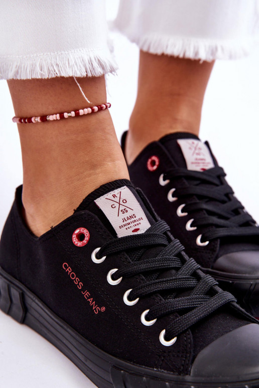 Modèle classique Chaussures femme Cross Jeans LL2R4051 couleur noir Modèle classique Chaussures femme Cross Jeans LL2R4051 couleur noir