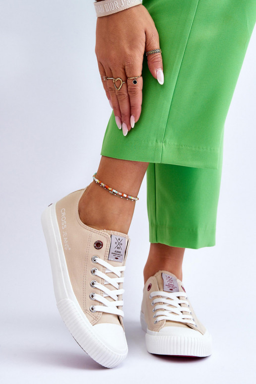 Chaussures femme Cross Jeans LL2R4070 beige