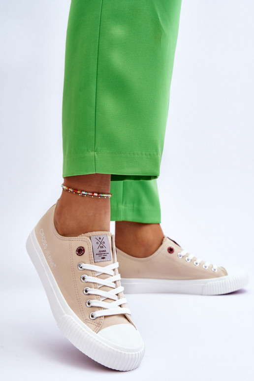 Chaussures femme Cross Jeans LL2R4070 beige