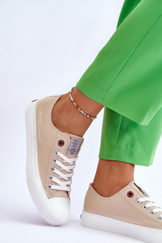 Chaussures femme Cross Jeans LL2R4070 beige