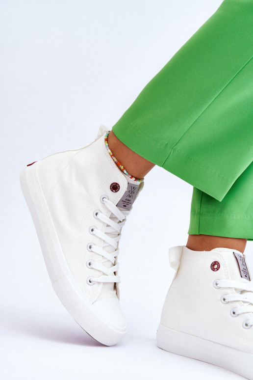 Cross Jeans LL2R4086C chaussures décontractées de couleur blanche avec un modèle classique Cross Jeans LL2R4086C chaussures décontractées de couleur blanche avec un modèle classique