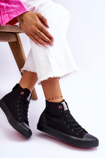 Cross Jeans LL2R4088C chaussures décontractées de couleur noire de modèle classique 2