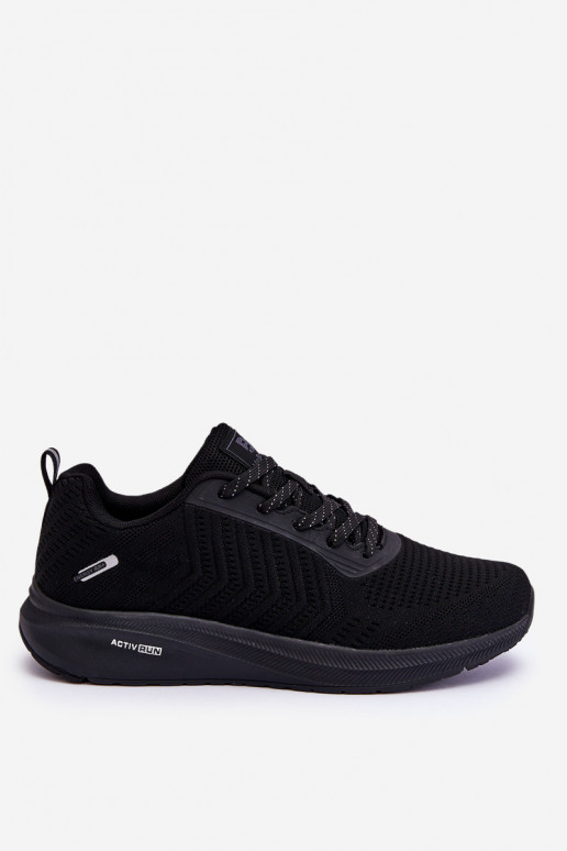 Chaussures de style sport modèle classique de couleur noire Matias