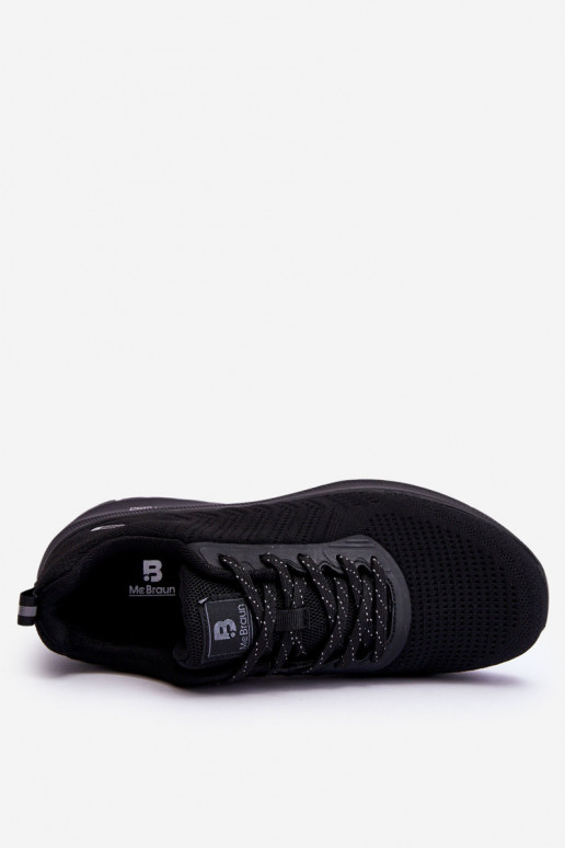 Chaussures de style sport modèle classique de couleur noire Matias