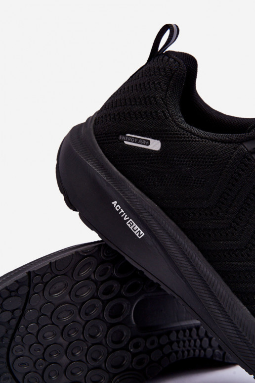 Chaussures de style sport modèle classique de couleur noire Matias