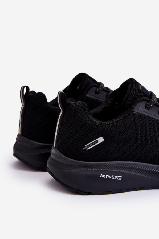 Chaussures de style sport modèle classique de couleur noire Matias