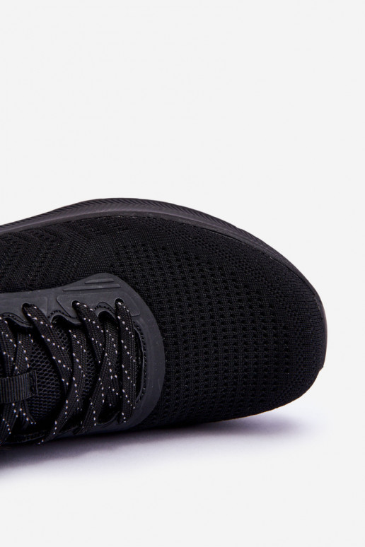 Chaussures de style sport modèle classique de couleur noire Matias