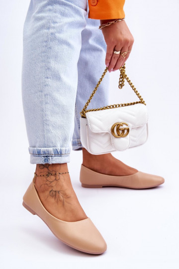 Modèle classique Ballerine beige Stacee 2