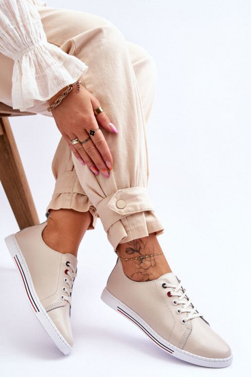 Chaussures de loisirs femme beige S.Barski LR268R Chaussures de loisirs femme beige S.Barski LR268R