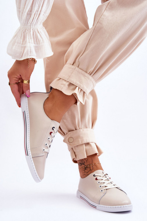 Chaussures de loisirs femme beige S.Barski LR268R Chaussures de loisirs femme beige S.Barski LR268R