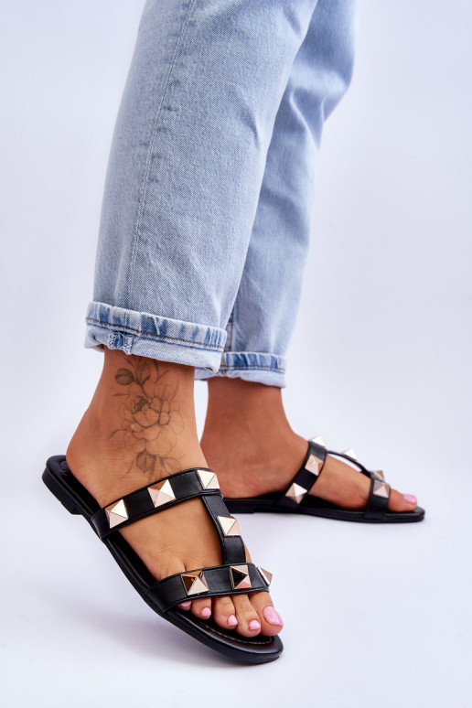 Chaussons couleur noir Mercure Chaussons couleur noir Mercure