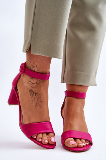 Sandales à talons femme Lexi roses