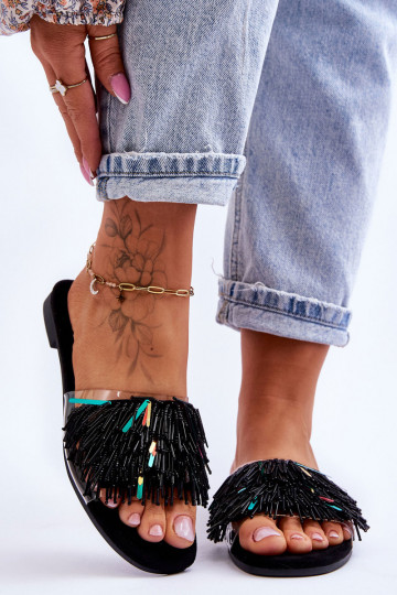 Chaussons S.Barski KV-576-4 couleur noir