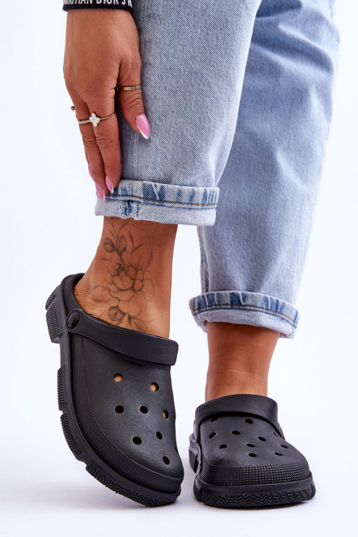 Chaussons légers de couleur noire Rabios Chaussons légers de couleur noire Rabios