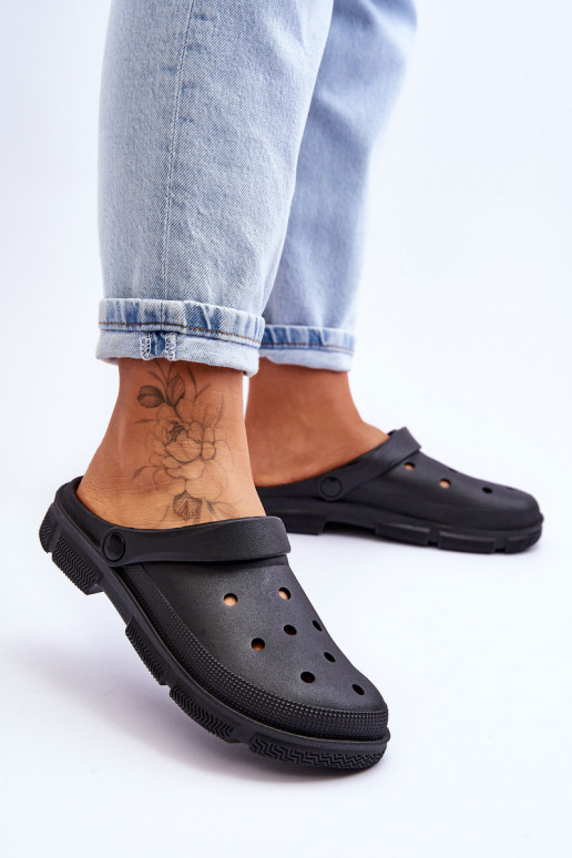 Chaussons légers de couleur noire Rabios Chaussons légers de couleur noire Rabios