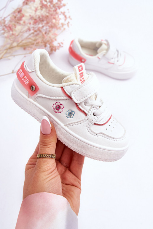 Chaussures de sport pour enfants Big Star JJ374082 couleur blanche