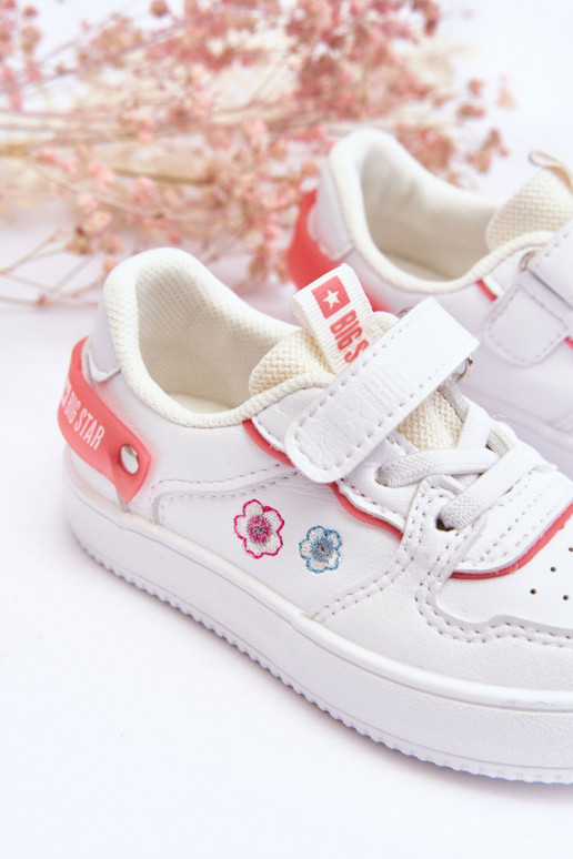 Chaussures de sport pour enfants Big Star JJ374082 couleur blanche