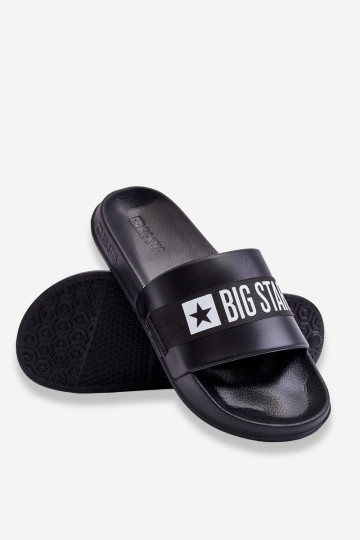 Modèle classique Chaussons Big Star LL174457 couleur noir
