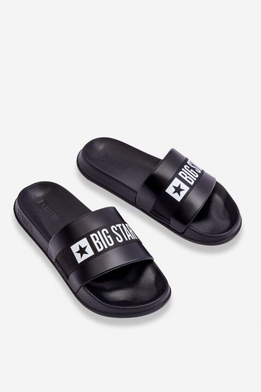 Modèle classique Chaussons Big Star LL174457 couleur noir Modèle classique Chaussons Big Star LL174457 couleur noir