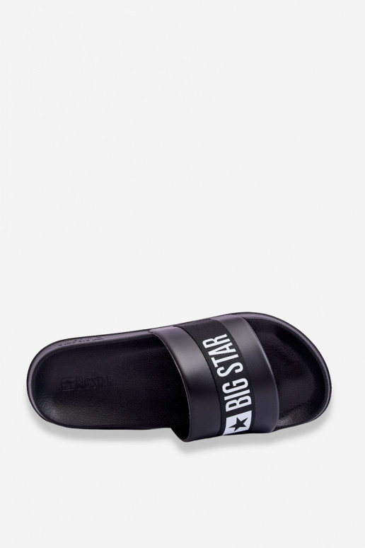 Modèle classique Chaussons Big Star LL174457 couleur noir Modèle classique Chaussons Big Star LL174457 couleur noir