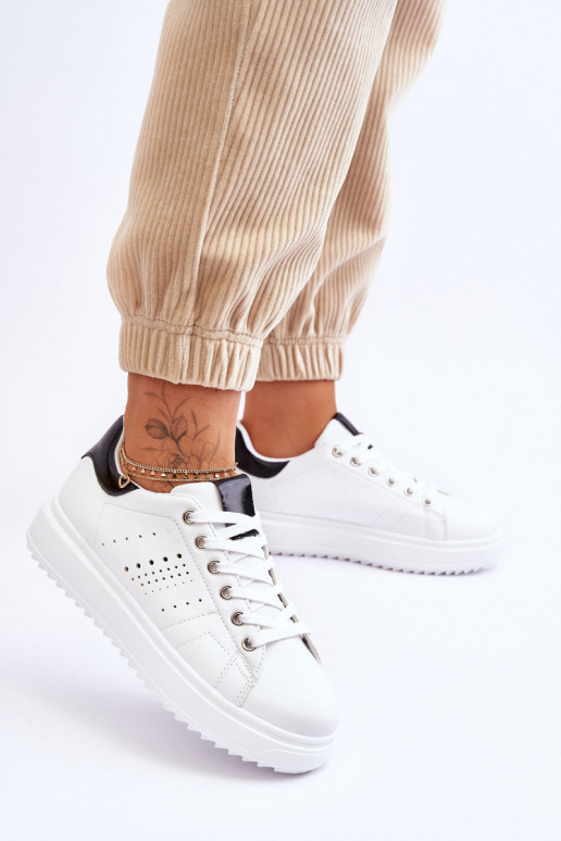 Chaussures style sport Blanc-noir Be First! Chaussures style sport Blanc-noir Be First!